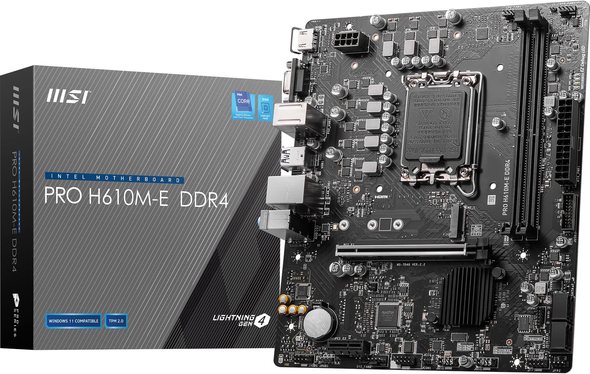 Gigabyte H610M K DDR4 — 4