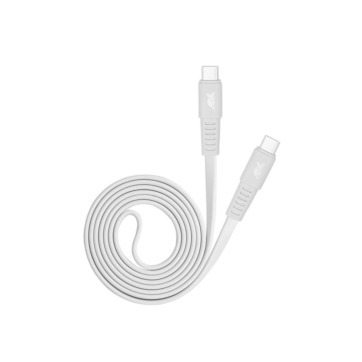 Cable RIVACASE PS6005 WT12 Type-C to Type-C 1. WH — 4