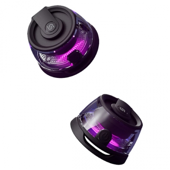 Porodo Soundtec Charme Magnetic Speaker 3W with RGB LED Light Effect — 3