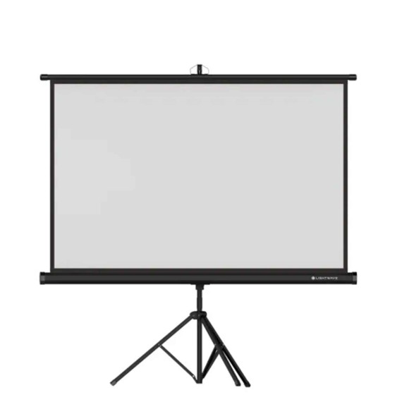 Projector screen LIGHT WAVE LW TPS-240T Tripod 240x240 cm — 2