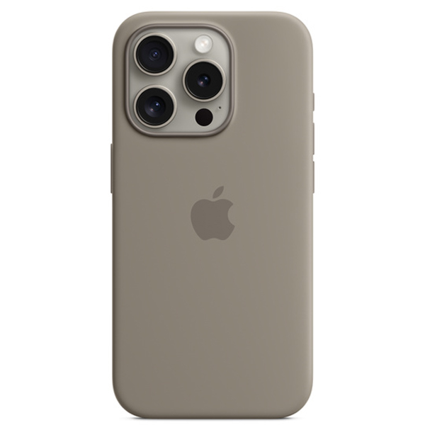 Silicone Case with MagSafe for iPhone 15 Pro — 15