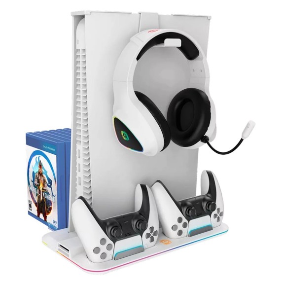 Cooling pad CANYON CS-PS5 PS and joysticks charger stand CND-CSPS5W — 2