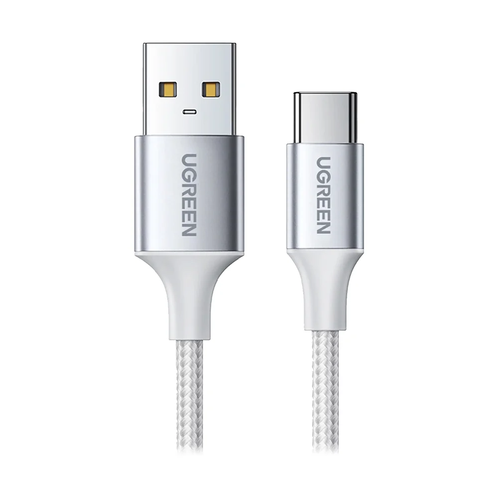 UGreen USB 2.0 Type A - USB-C Nickel Plating Aluminium Braided Cable 60133 — 3