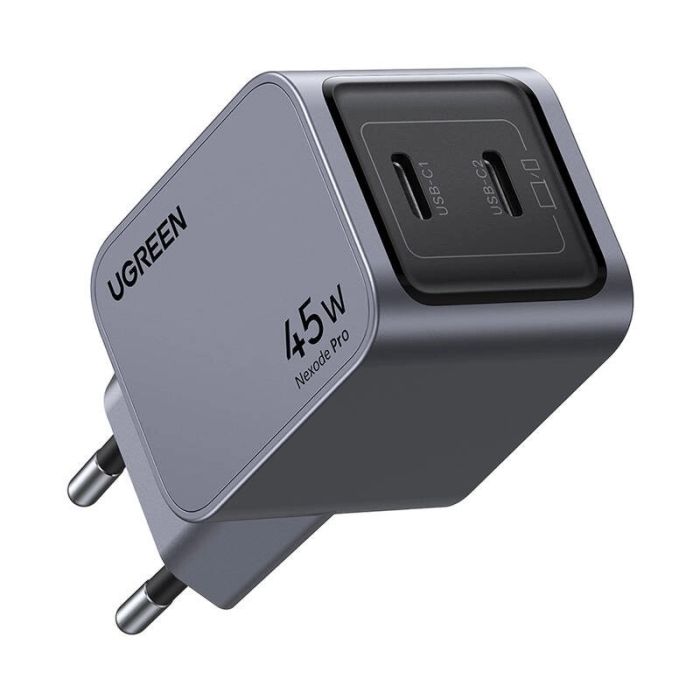 UGREEN Nexode GaN Pro Dual USB-C Wall Charger 35008 45W — 3