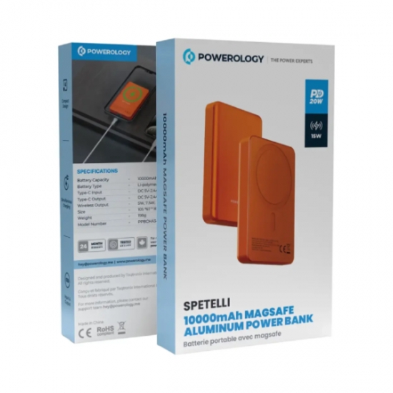 Powerology Spetelli 10000 mAh 20W PD & 15W Magsafe Power Bank — 2