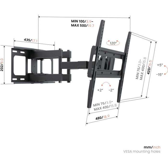 Vogel s UP 4053 FORWARD MOTION+ MOUNT M — 3