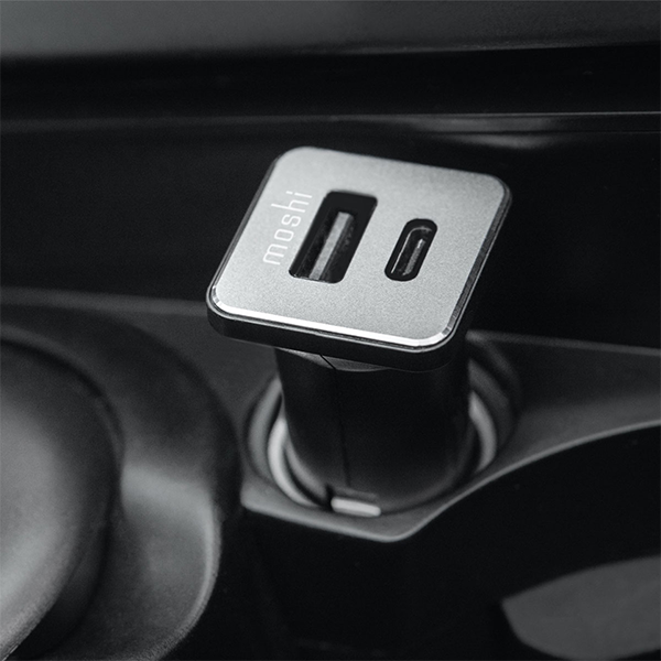 Moshi Car Charger Duo 20W — 2