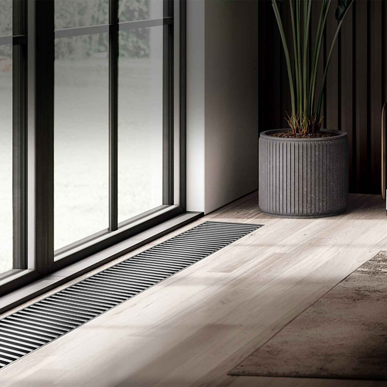 Floor convector ROYAL THERMO ATRIUM-75 200 1200-DG-U-NA — 5