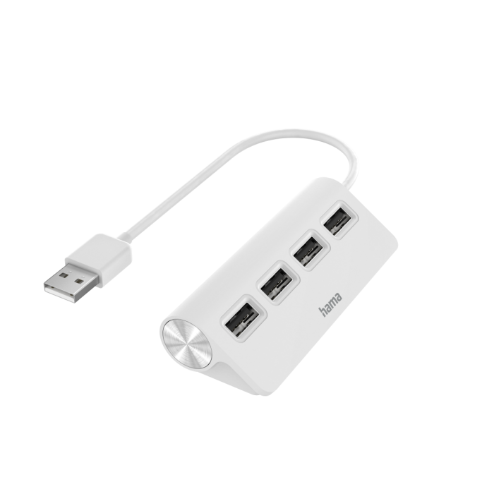 USB Hub 4 Ports USB2.0 480Mbit s Wht 200120 — 2