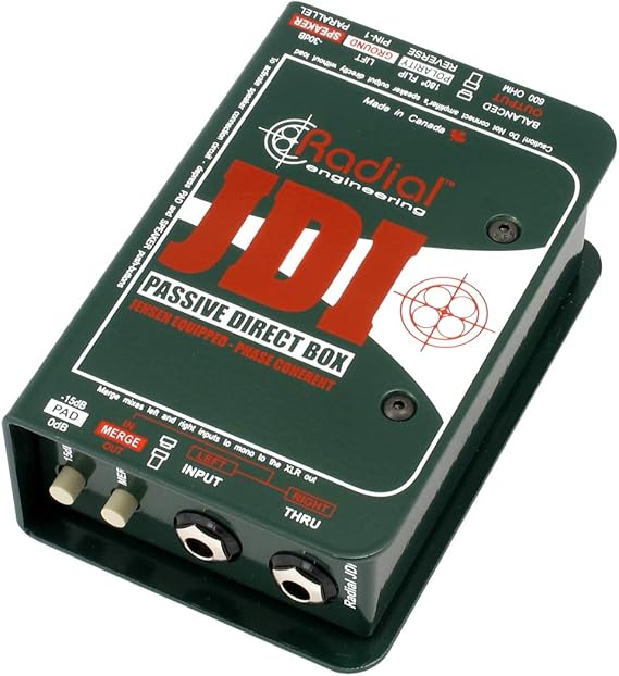 Radial JDI Premium Passive Direct Box — 2
