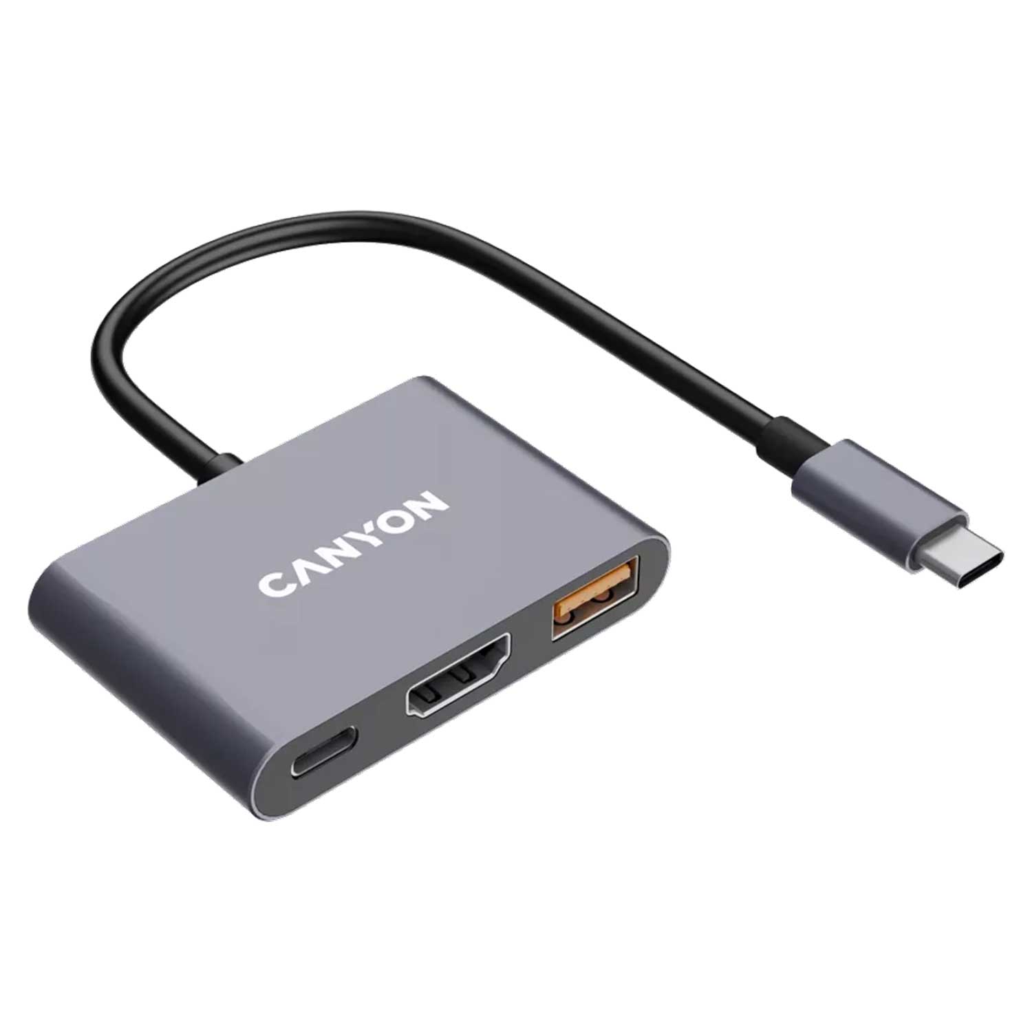 USB hub Canyon DS-4 USB-C 3-in-1 CNS-TDS4 — 3