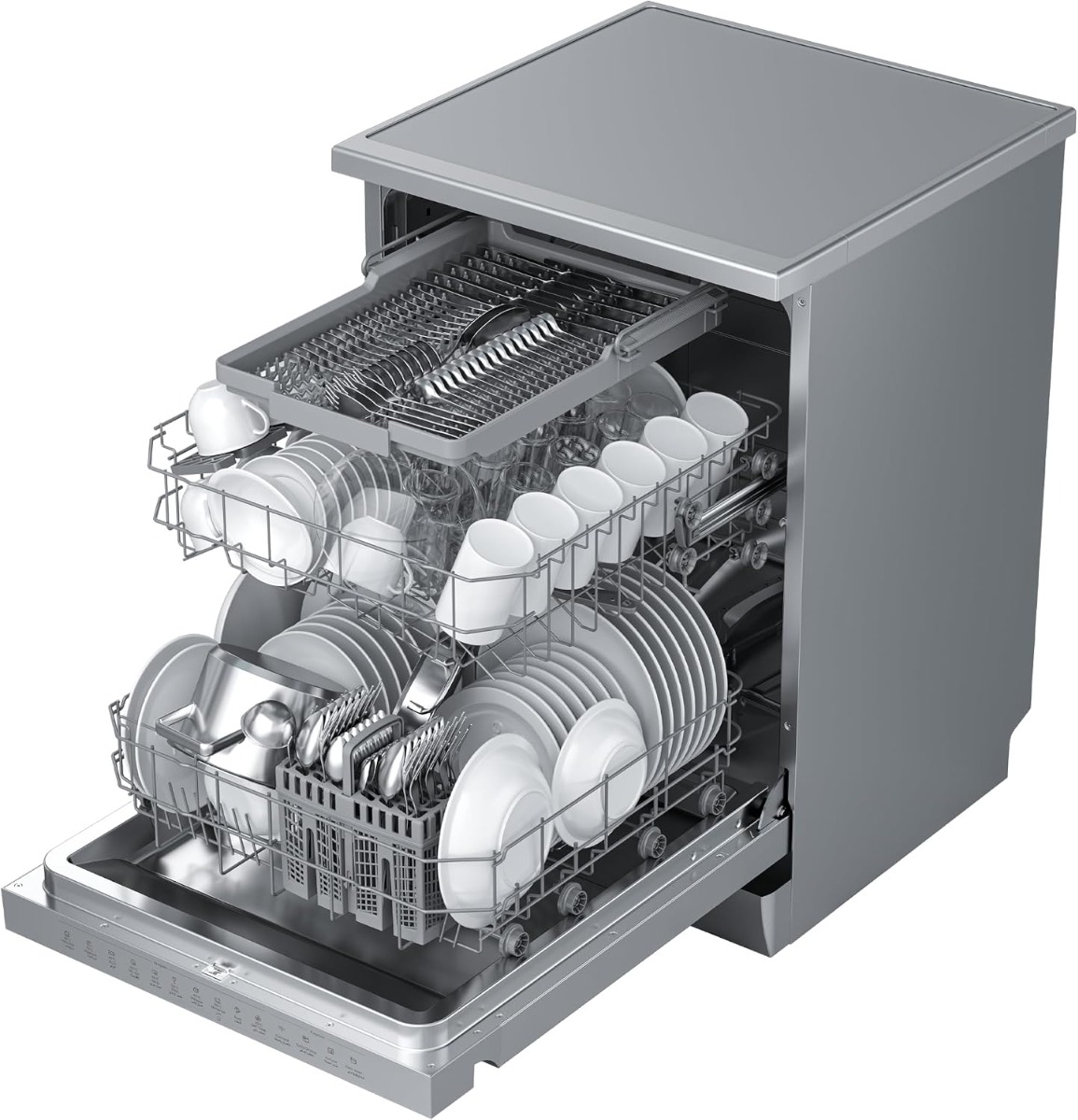 Midea dishwasher Freestanding WQP13-5233C-S-GCC — 3