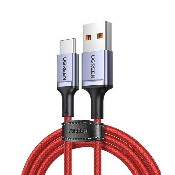 Cable UGREEN USB-A to USB-C 6A 100W Braided 20527B — 2
