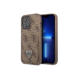 Case iPhone 14 Max Guess Double Card Triangle Hard Case
