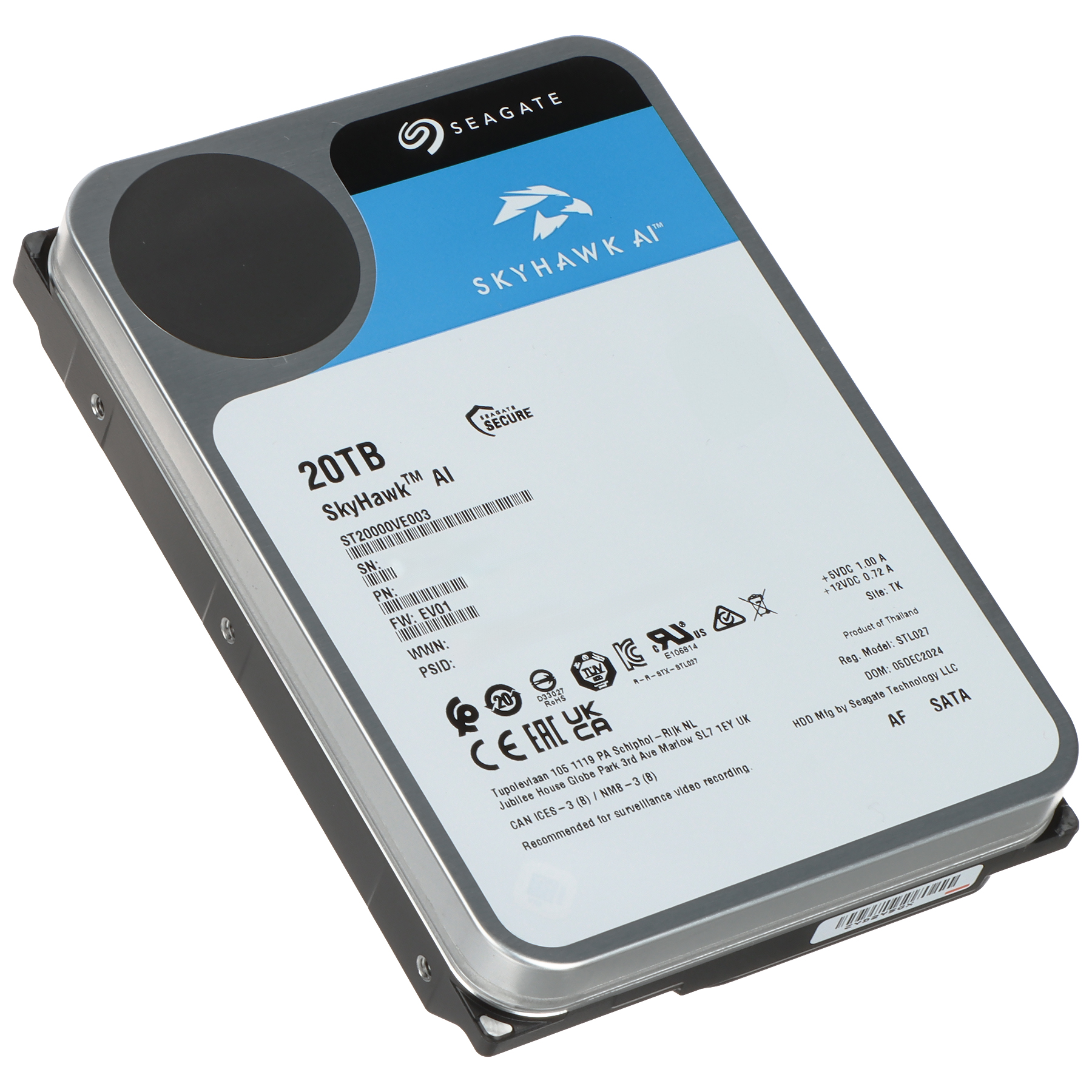 SkyHawk AI ST20000VE0003 — 3