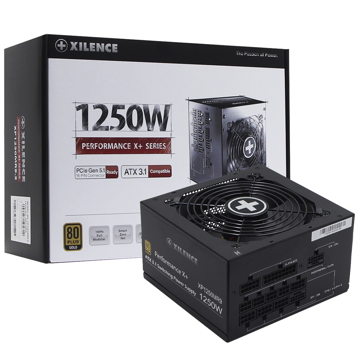 Power supply XILENCE XP1250MR9 Modular XN178 80+ GoldFull Modular — 4