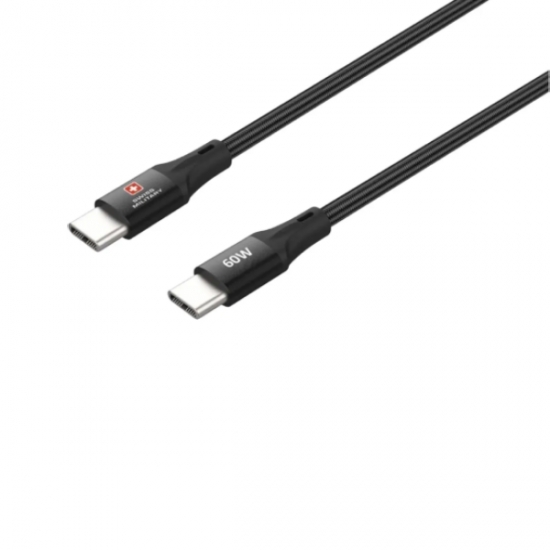 Swiss Military USB-C to USB-C Cable SM-CB-CC60W- -BLK — 2