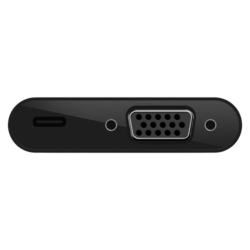 Adapter Belkin USB-C to VGA PD AVC001BTBK 60W — 3