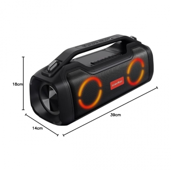 Porodo Speaker Vibe Portable With Smart Functions PD-STVBPSPK-BK — 4