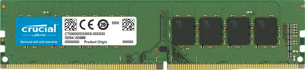 RAM Crucial DDR4 2666MHz — 2