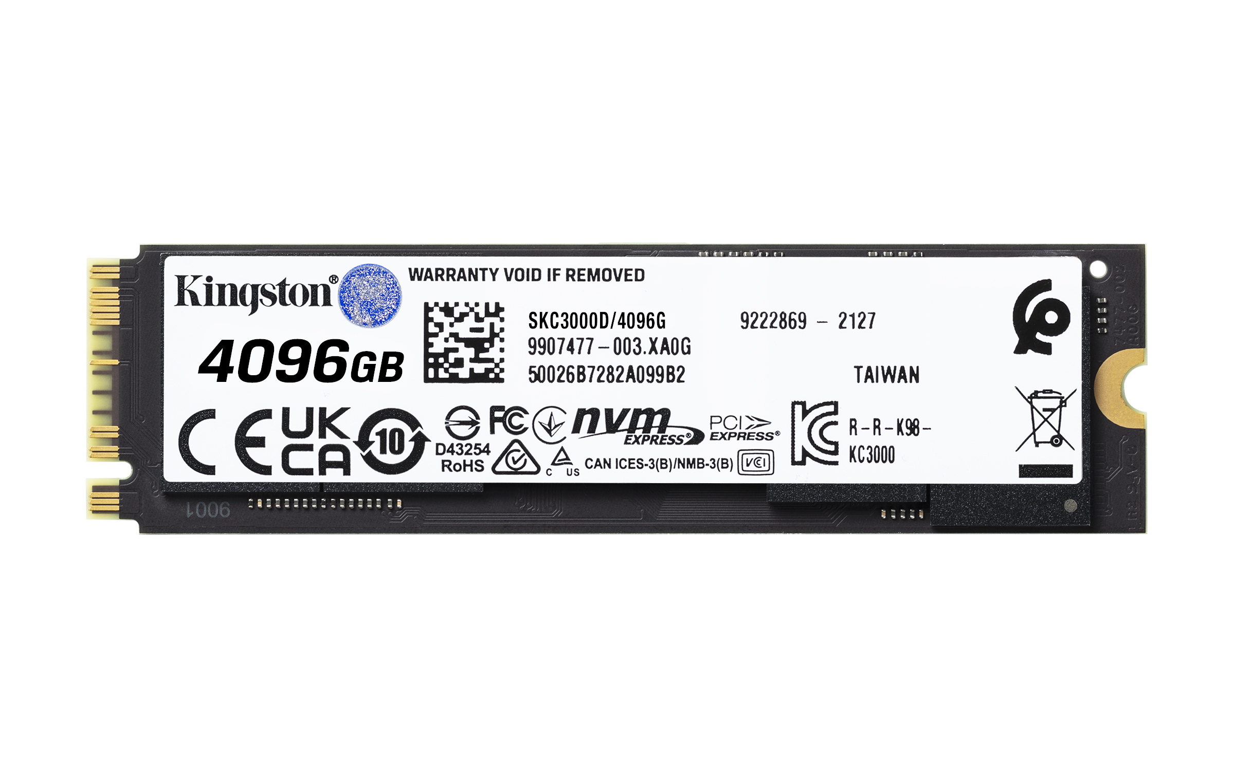 SKC M.2 PCI-e 4.0 NVMe SKC3000D 4096G — 2