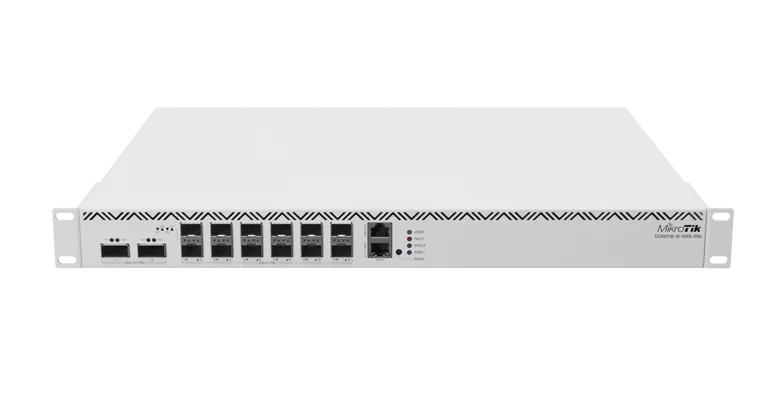 Маршрутизатор MikroTik CCR2216-1G-12XS-2XQ для монтажа в стойку класса 100G, 12×SFP28 и 2×QSFP28 — 2
