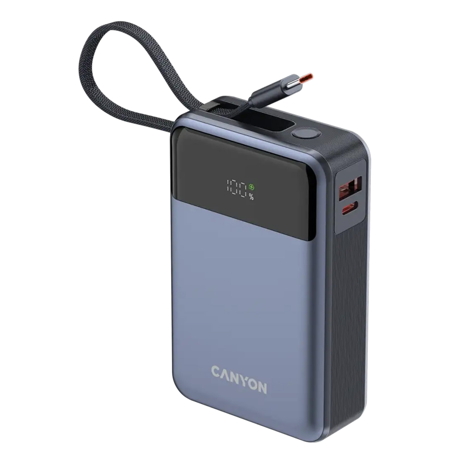Power bank CANYON OnPower 600 20000mAh Bulit-in Cable PD 65W CNS-CPB600DG — 4