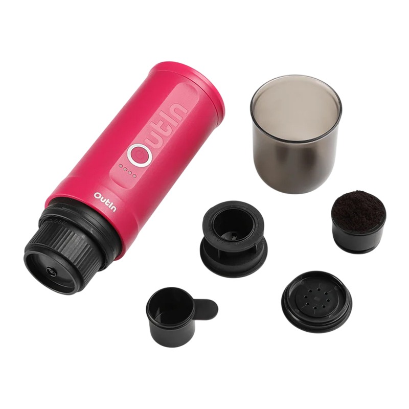 Nano portable espresso machine Outin A000004 Crimson — 4