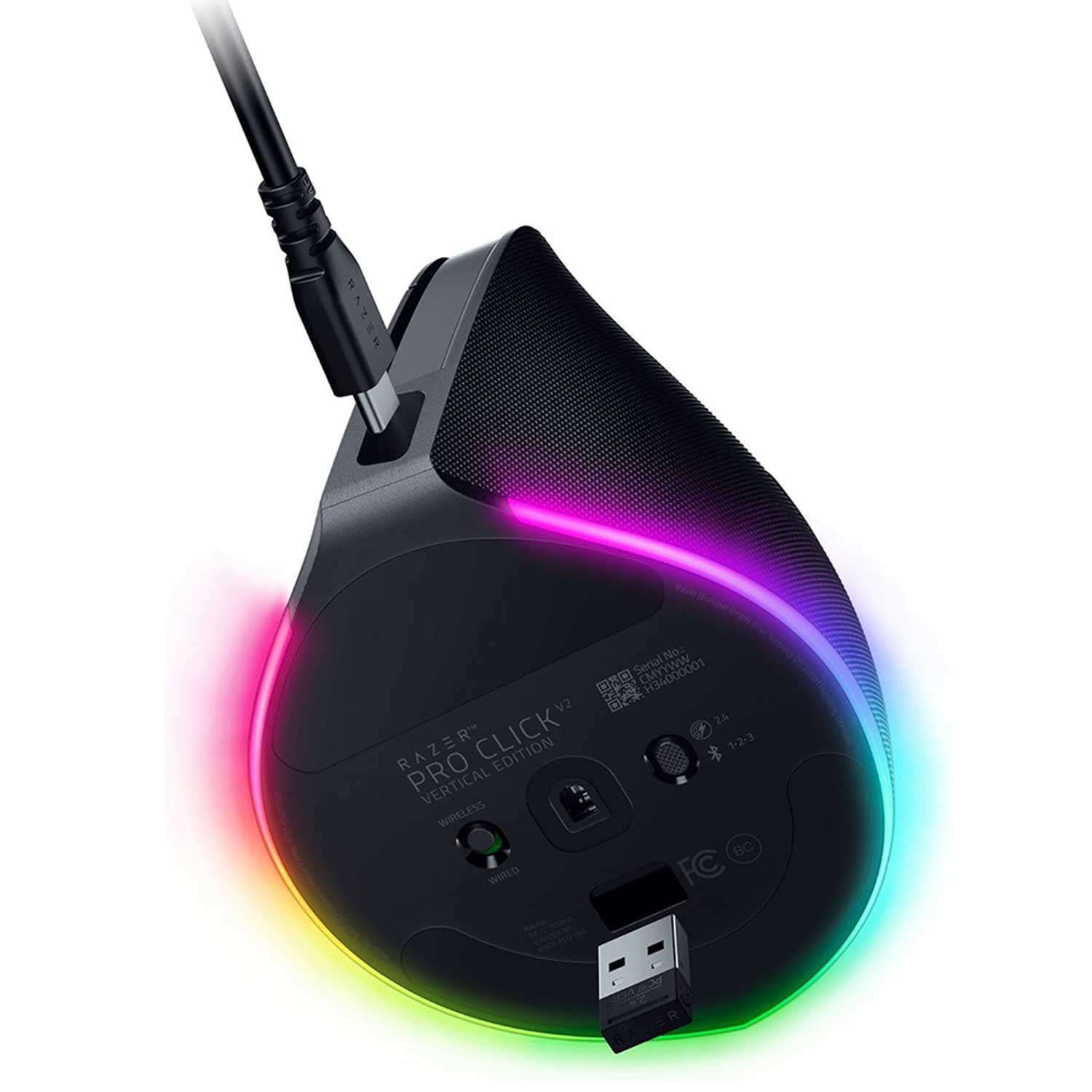 Mouse Razer Pro Click V2 Vertical Edition RZ01-05250100-R3G1 — 7