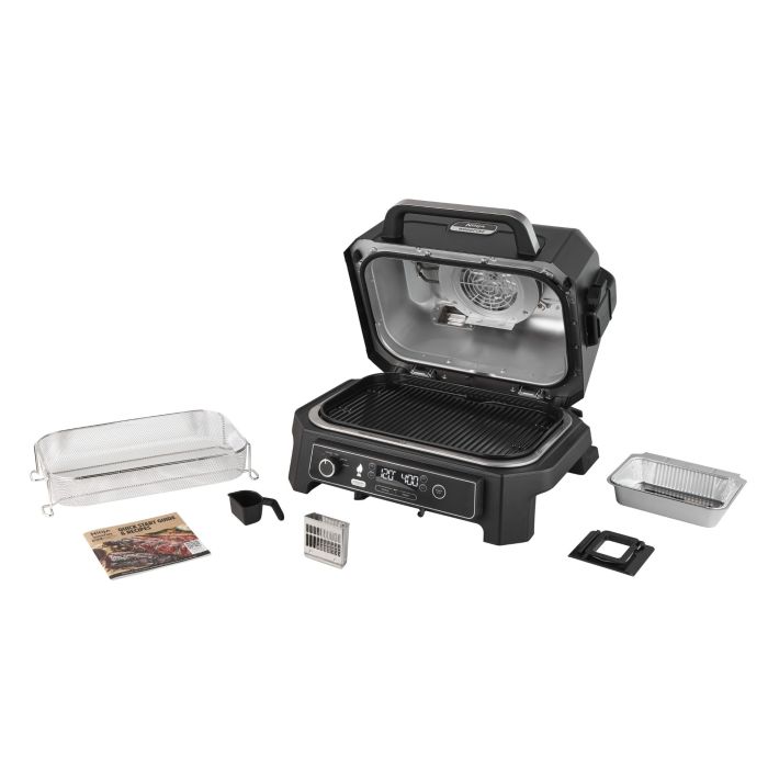 Ninja OG850EU Electric BBQ Grill & Smoker Pro XL 11in1 6L — 7