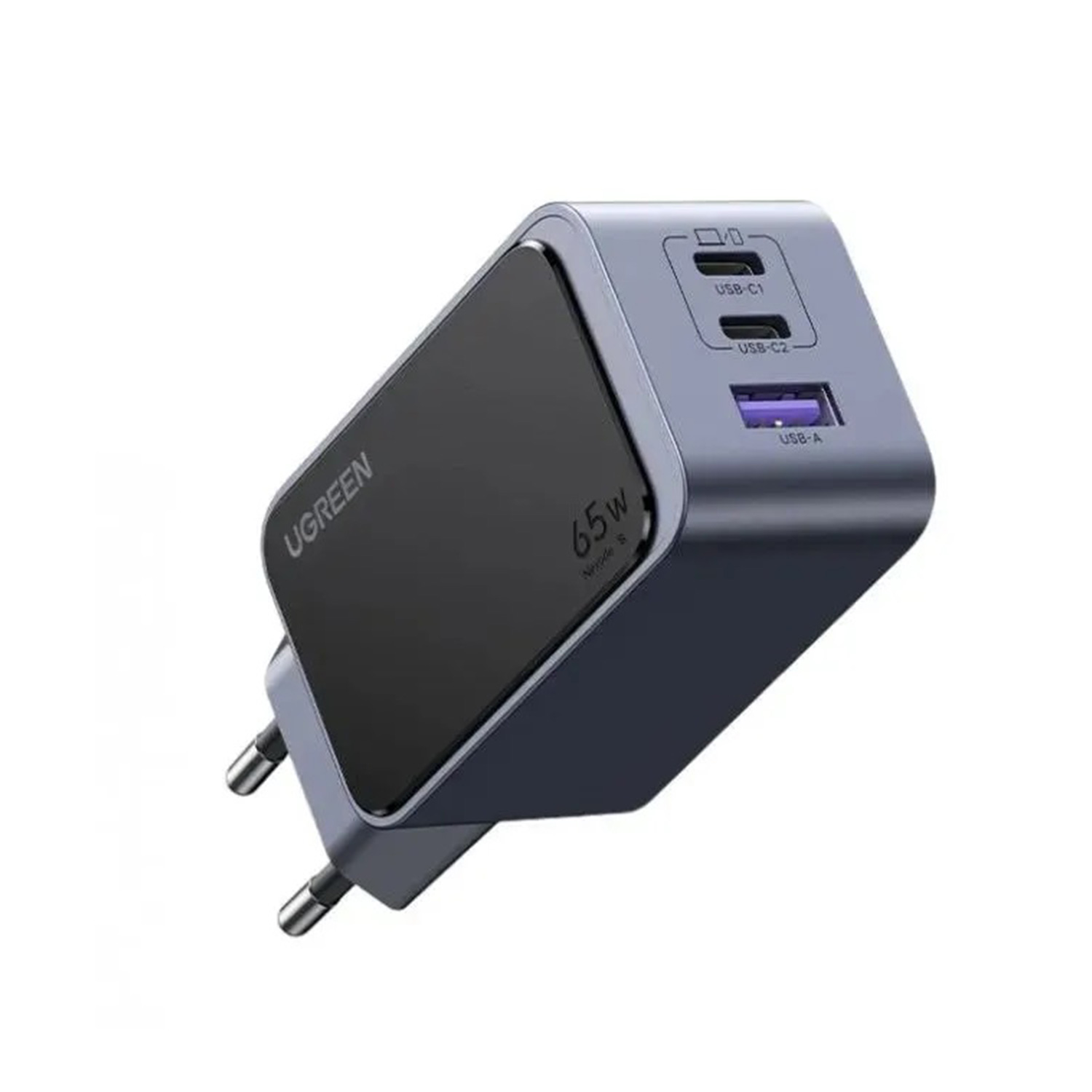 Power adapter UGREEN X553 Nexode S GaN Fast Charging PD 2 Ports GR 35042 65W — 2