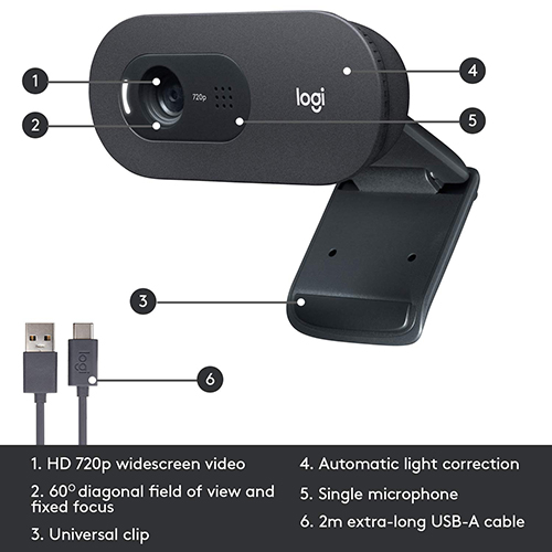 C505 HD WEBCAM — 2