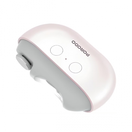 Porodo Electric Nail Clipper With Small Brush & Charging Cable — 2
