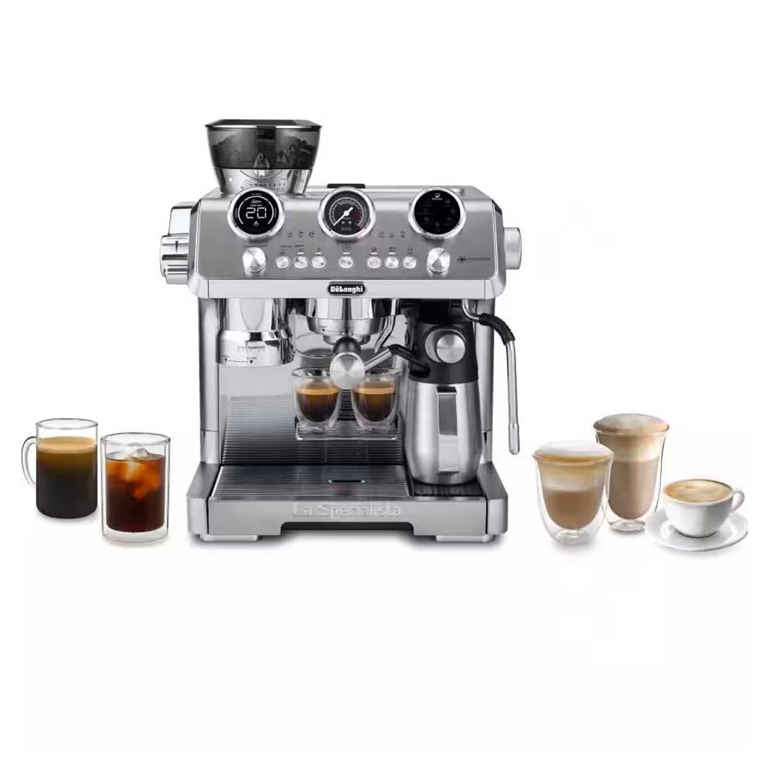 Coffee machines semi automatic DELONGHI MC INT DL EC9885.M METAL T