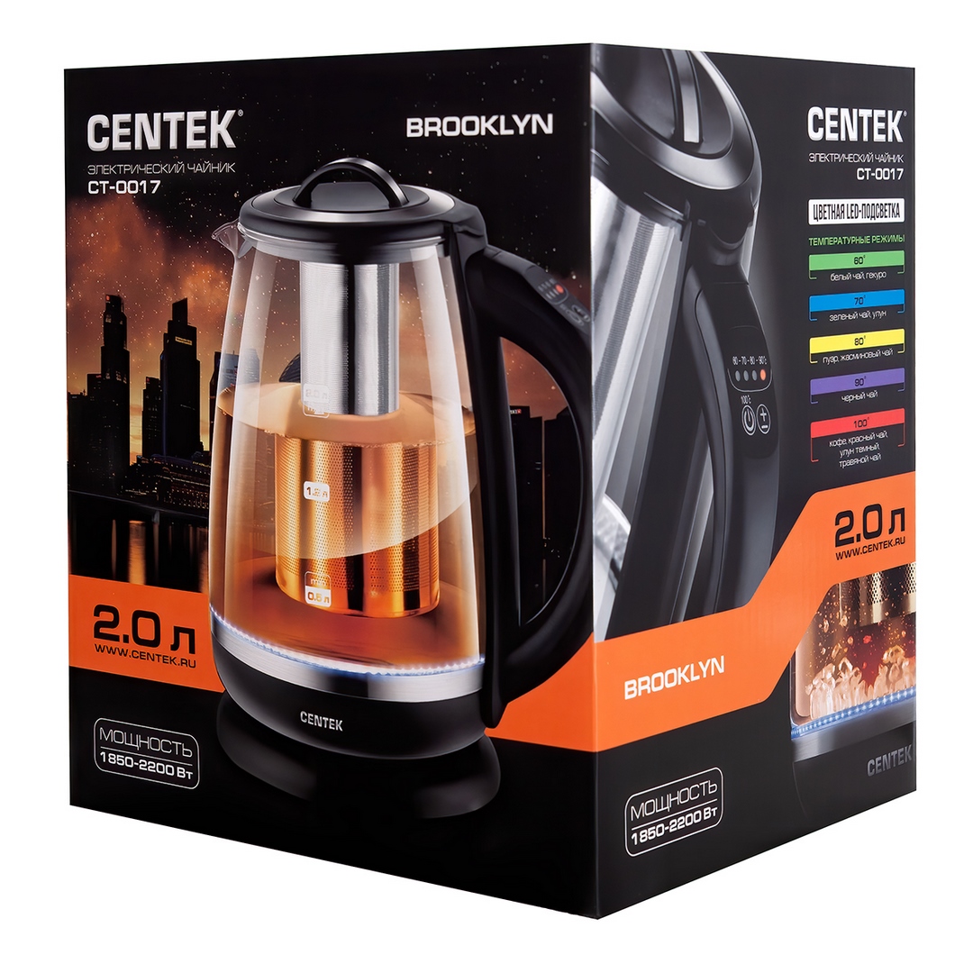 Electric kettle CENTEK CT-0017 — 2