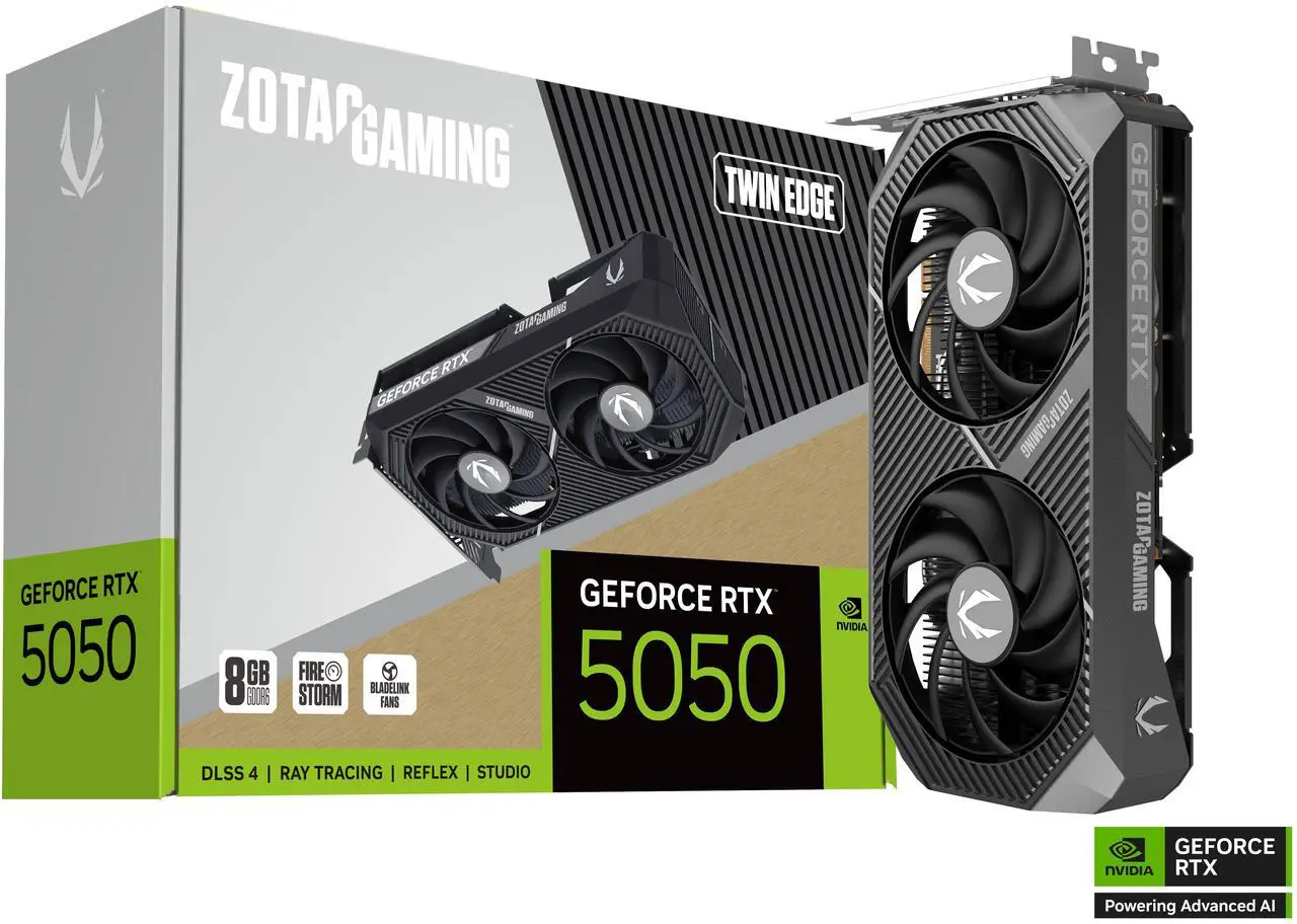 Zotac GeForce RTX5050 Twin Edge 20000MHz GDDR6 128bit HDMI 3xDP — 2