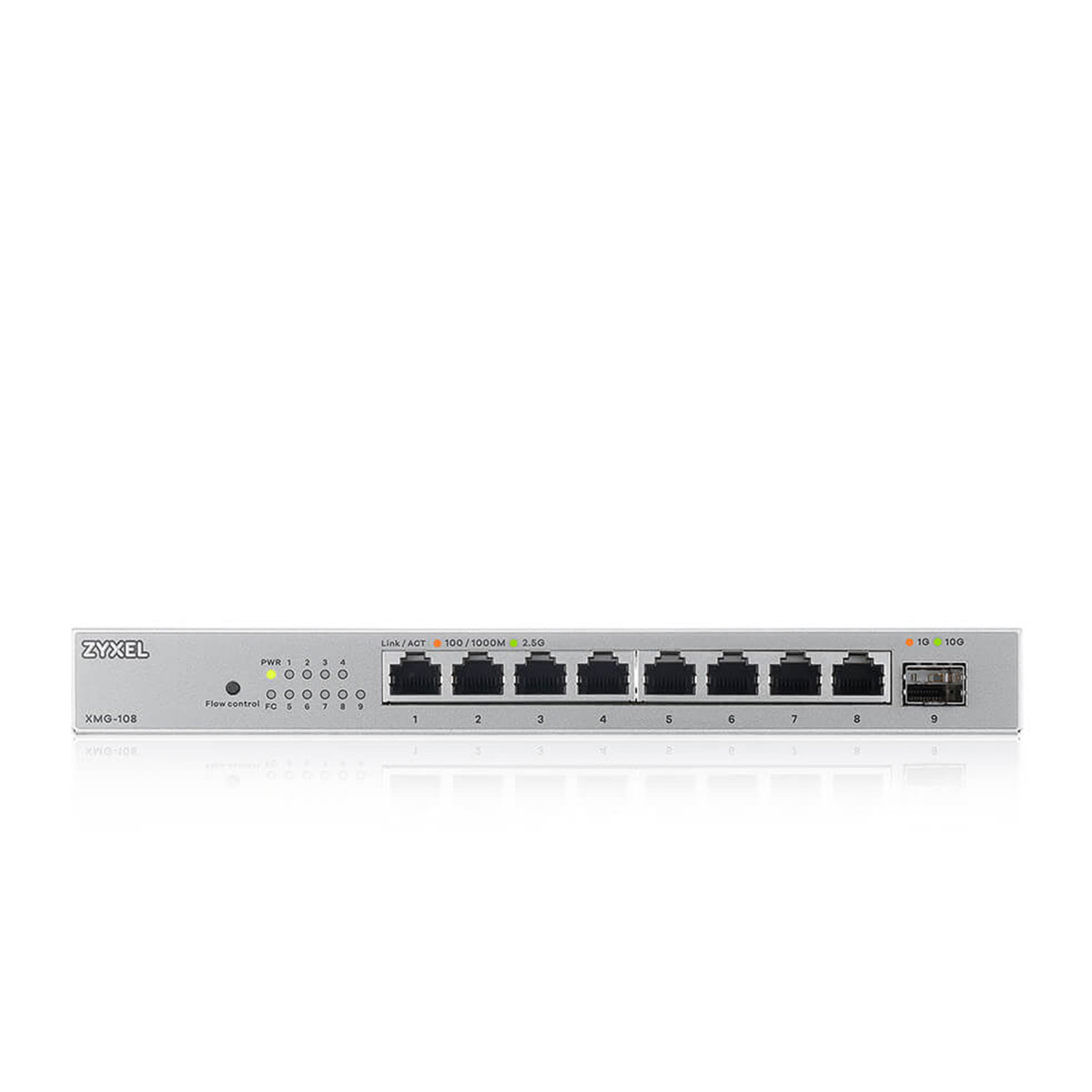 Network switch ZYXEL XMG-108 Multi-Gigabit 8xRJ-45 1xSFP+ XMG-108 — 3