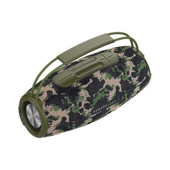 Powerology Phantom Wireless Bluetooth Speaker Camouflage — 2