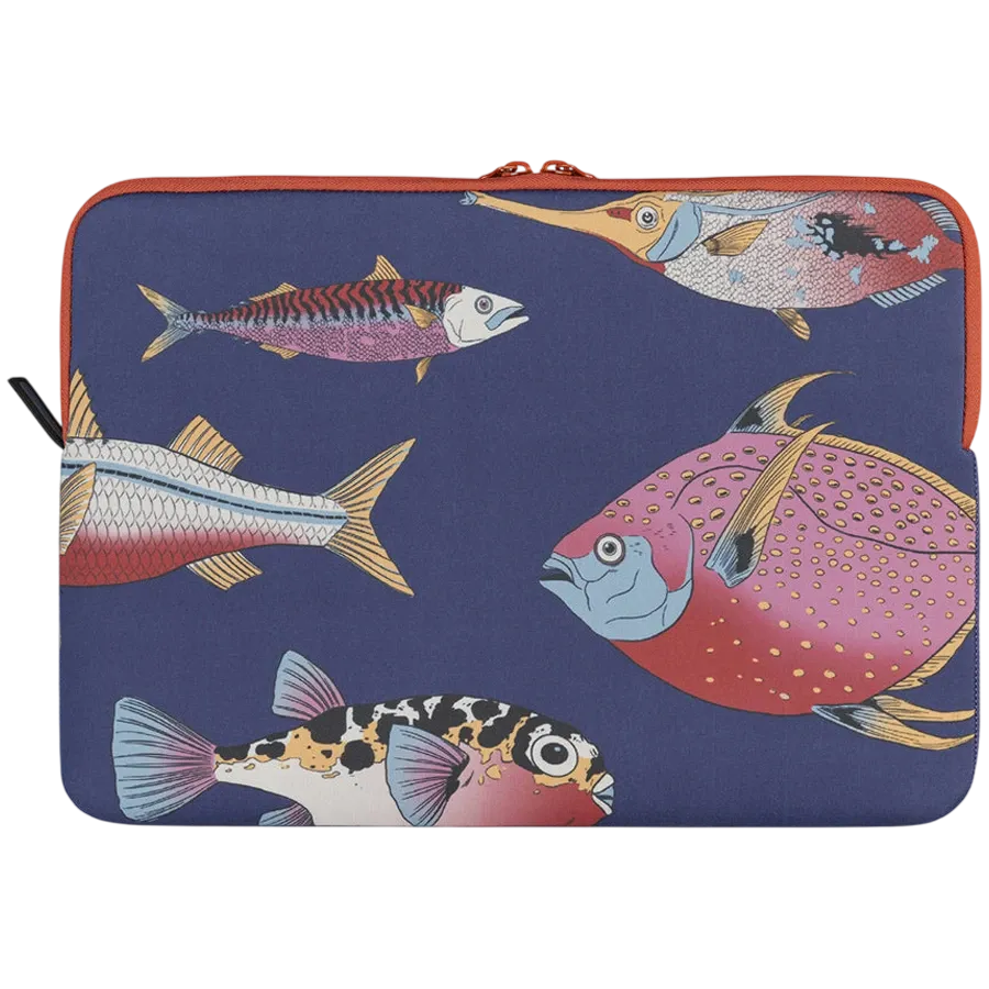 TUCANO Sleeve chizzo Fishes Design for MacBook Air 13 Pro 13 — 3