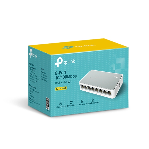 Сетевой коммутатор TP-LINK TL-SF1008D 8 Port — 4