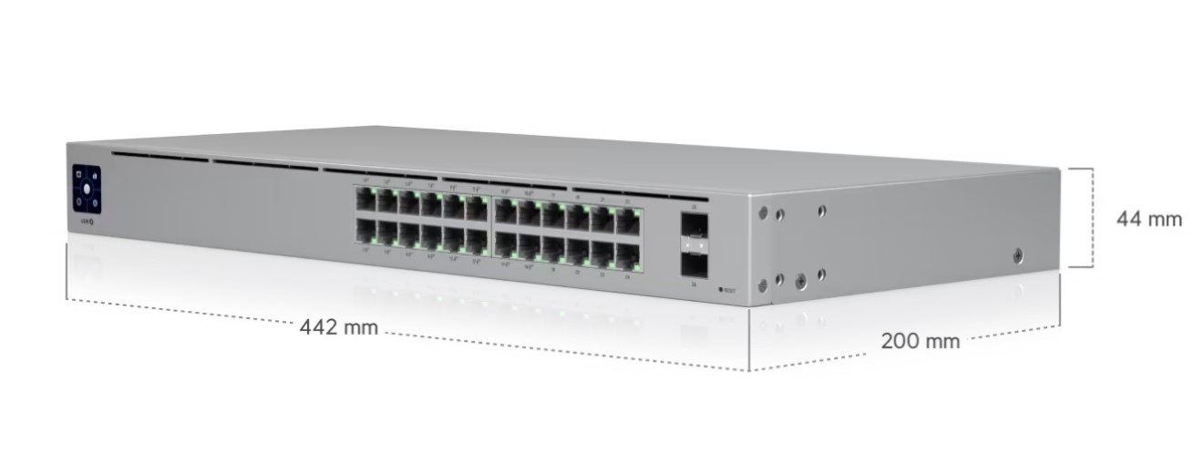 Ubiquiti UniFi USW-24-PoE E PoE+95W Switch — 3