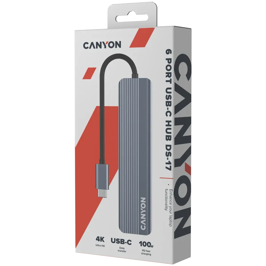 CANYON 6in1 USB C hub — 7
