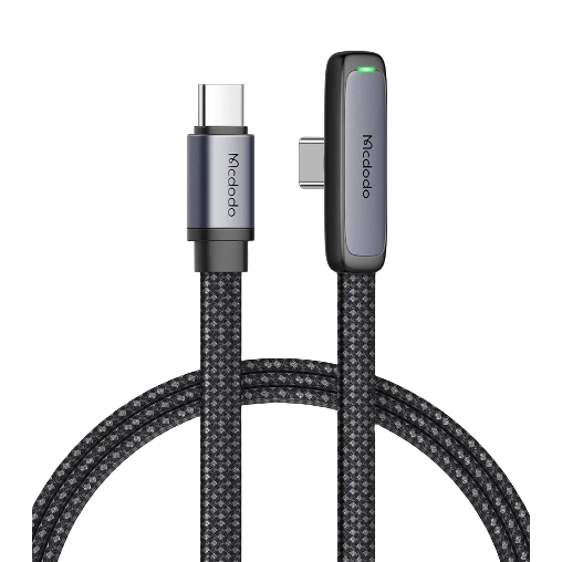 Cable McDododo 90 Degree C-C 65W Data Cable 1 .8m CA-3361 — 2