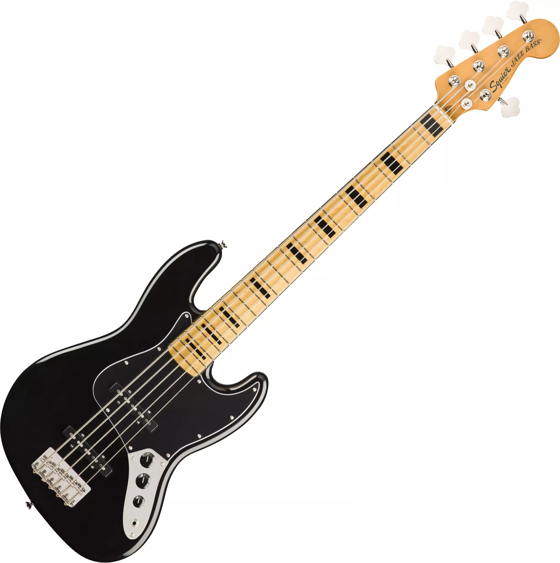 Squier CV 70S J Bass V MN BPG Blk 0374550506 — 2