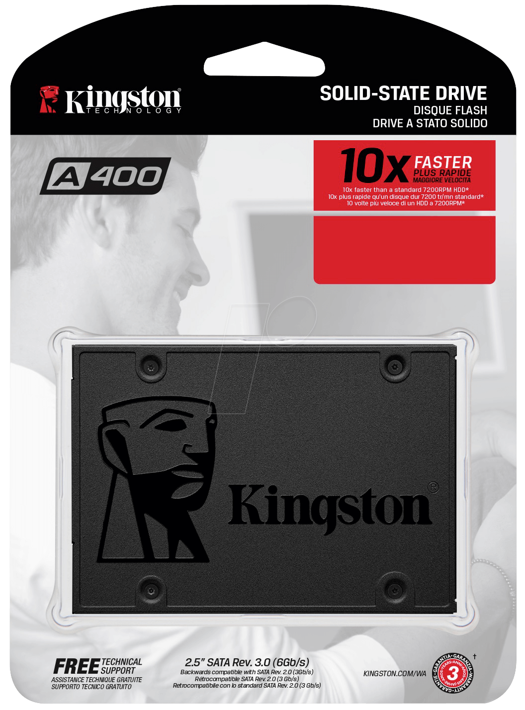 SA400 SATA SSD SATA3 SA400S37 480G — 3