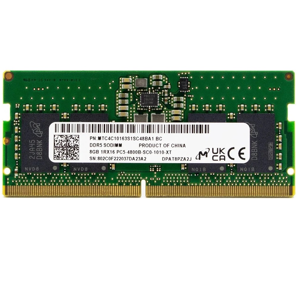 Micron SODIMM DDR5 5600MHz MTC4C10163S1SC56BD1