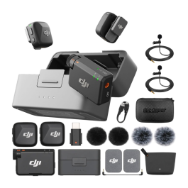 Mic Mini 2 2 TX 1 Mobile RX Charging Case - -2V1 M DJI-MIC200M-2V1