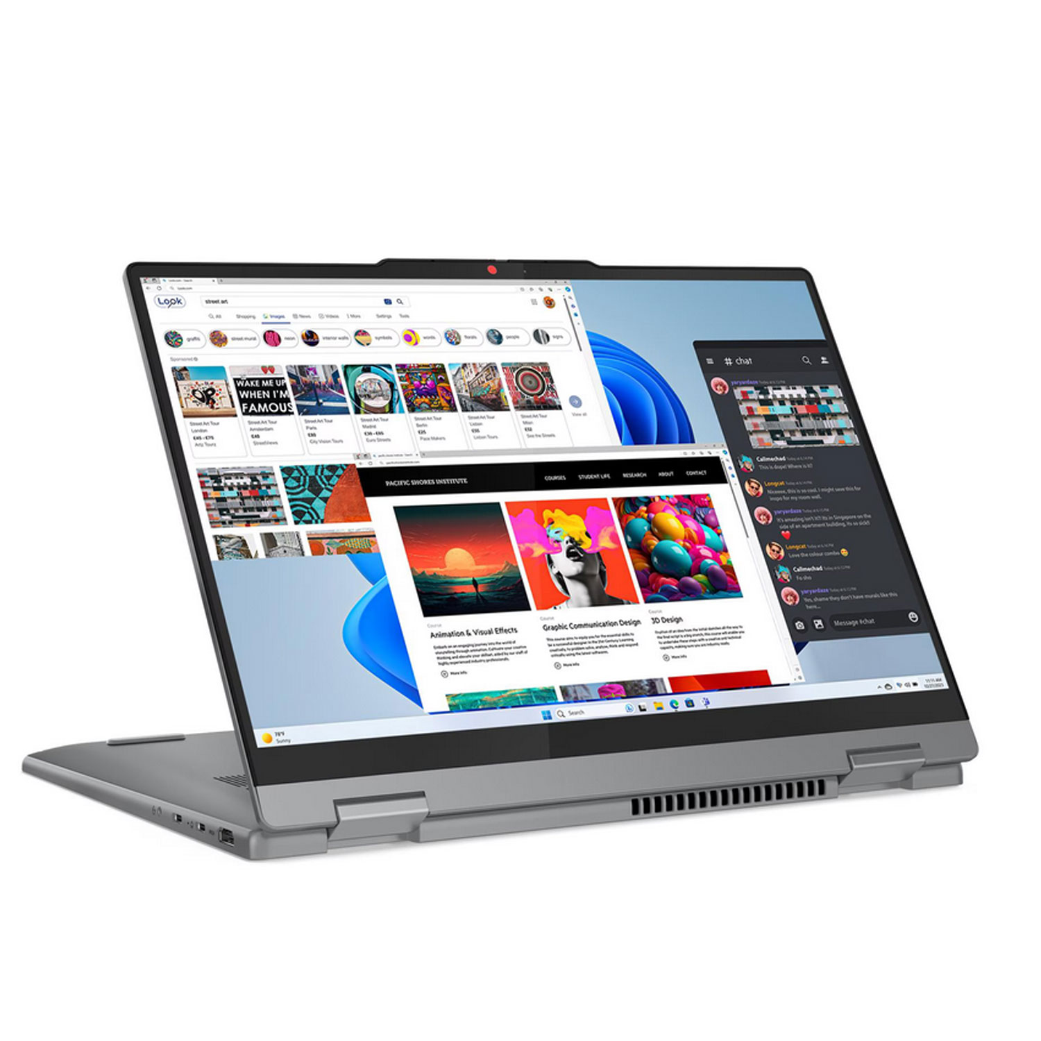 Laptop Lenovo IdeaPad 5 2-in-1 14IRH9 i5-13420H SSD 14 DOS Touch Luna 83KX007VRK — 11