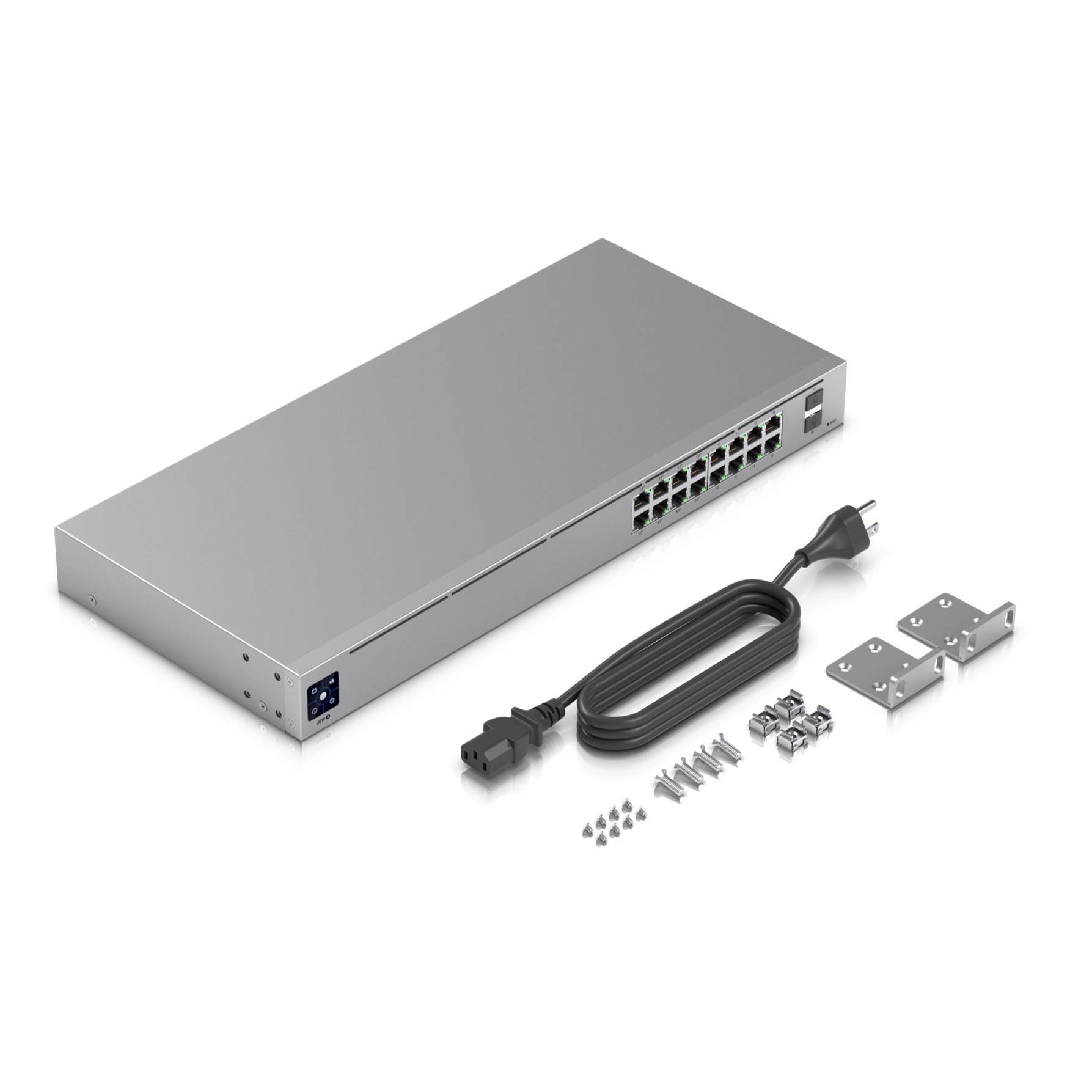 Network switch Ubiquity Unifi USW-16-PoE 10 100 1000 16 port Combo SFP 2port 8port PoE+ — 2