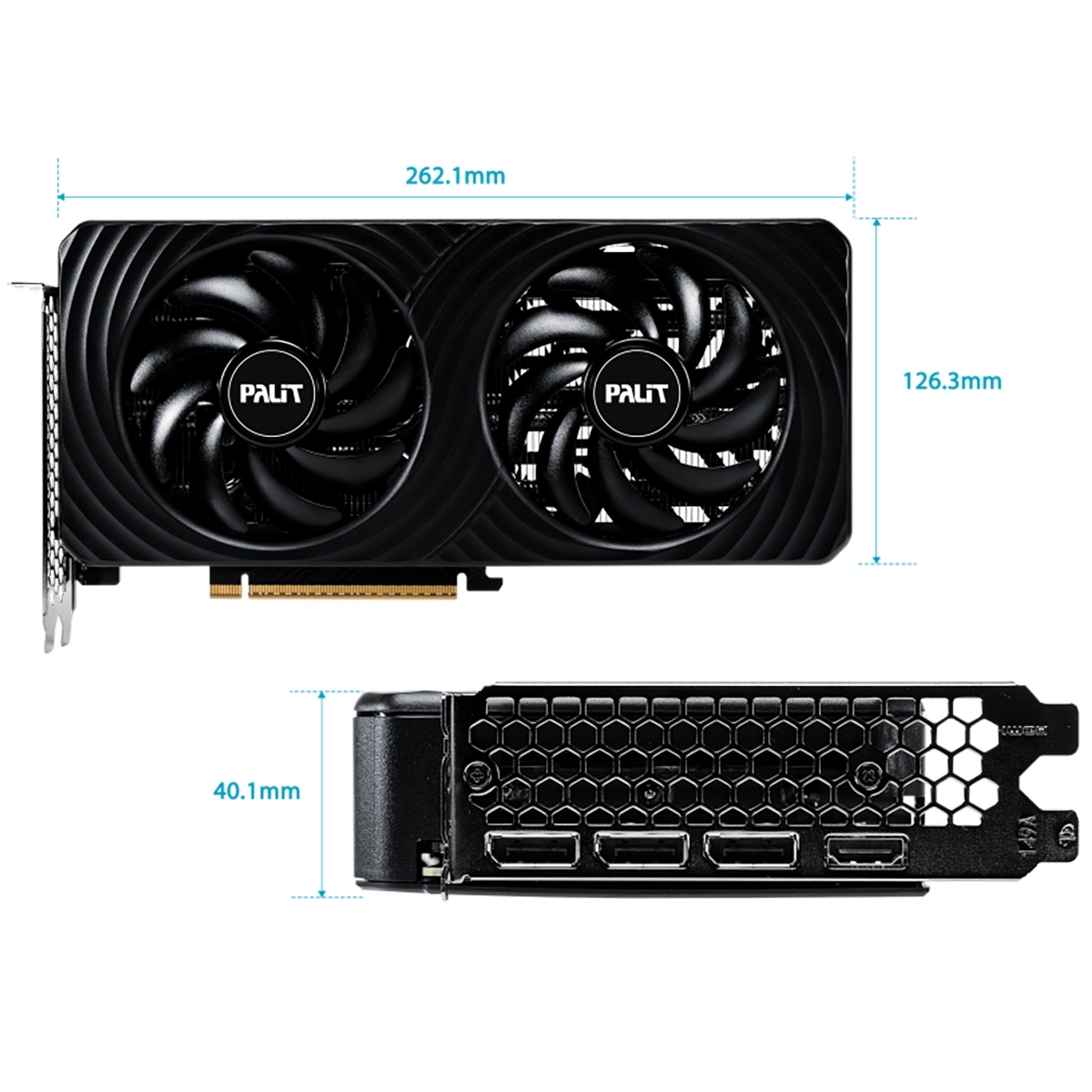 Palit RTX 5060 Dual OC GDDR7 128bit — 3